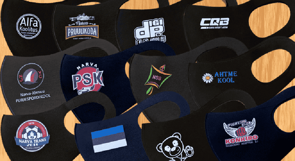 Печать на масках в Нарве